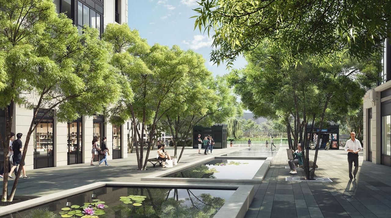 Appartement Haussmannien Au Bord Du Lac Panorama Clamart Kültér fotó